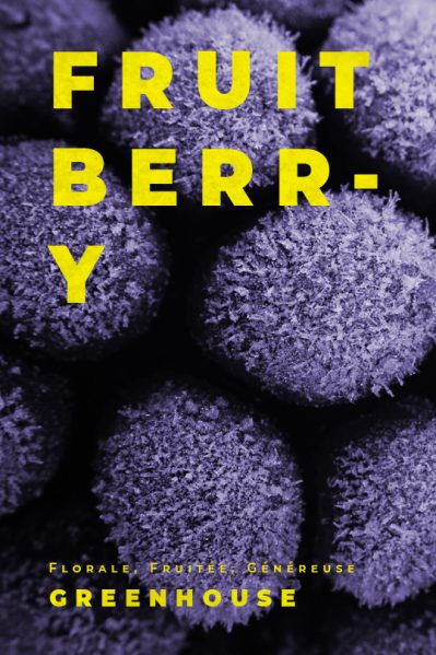 FRUIT BERRY - CBD - BIO - AFFICHE